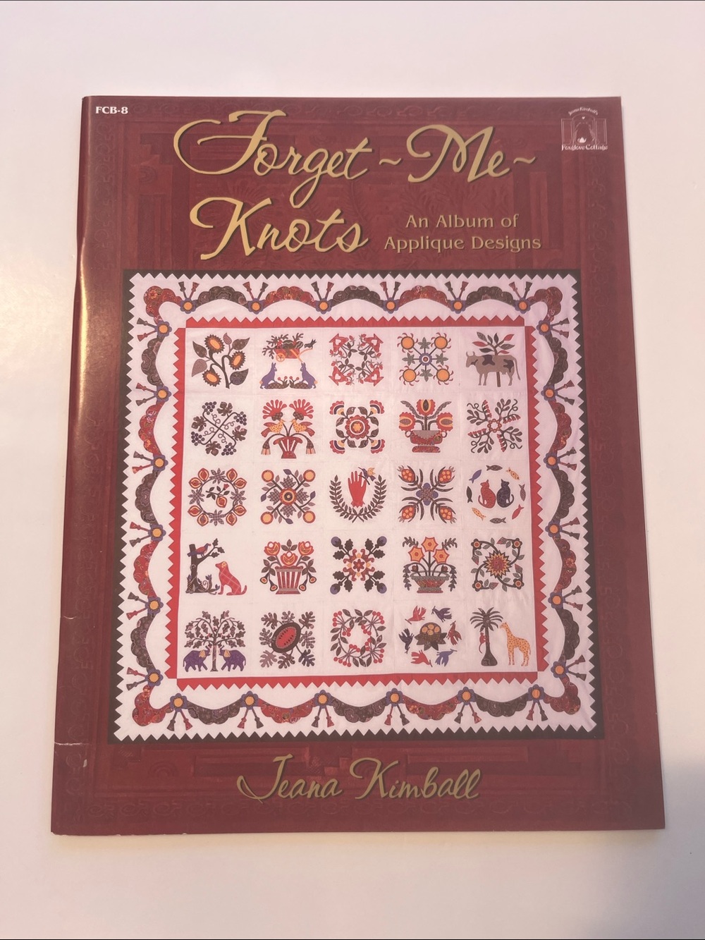 Forget-Me-Knots Applique Designs Book Quilting Quilt Patterns Jeana Kimball
